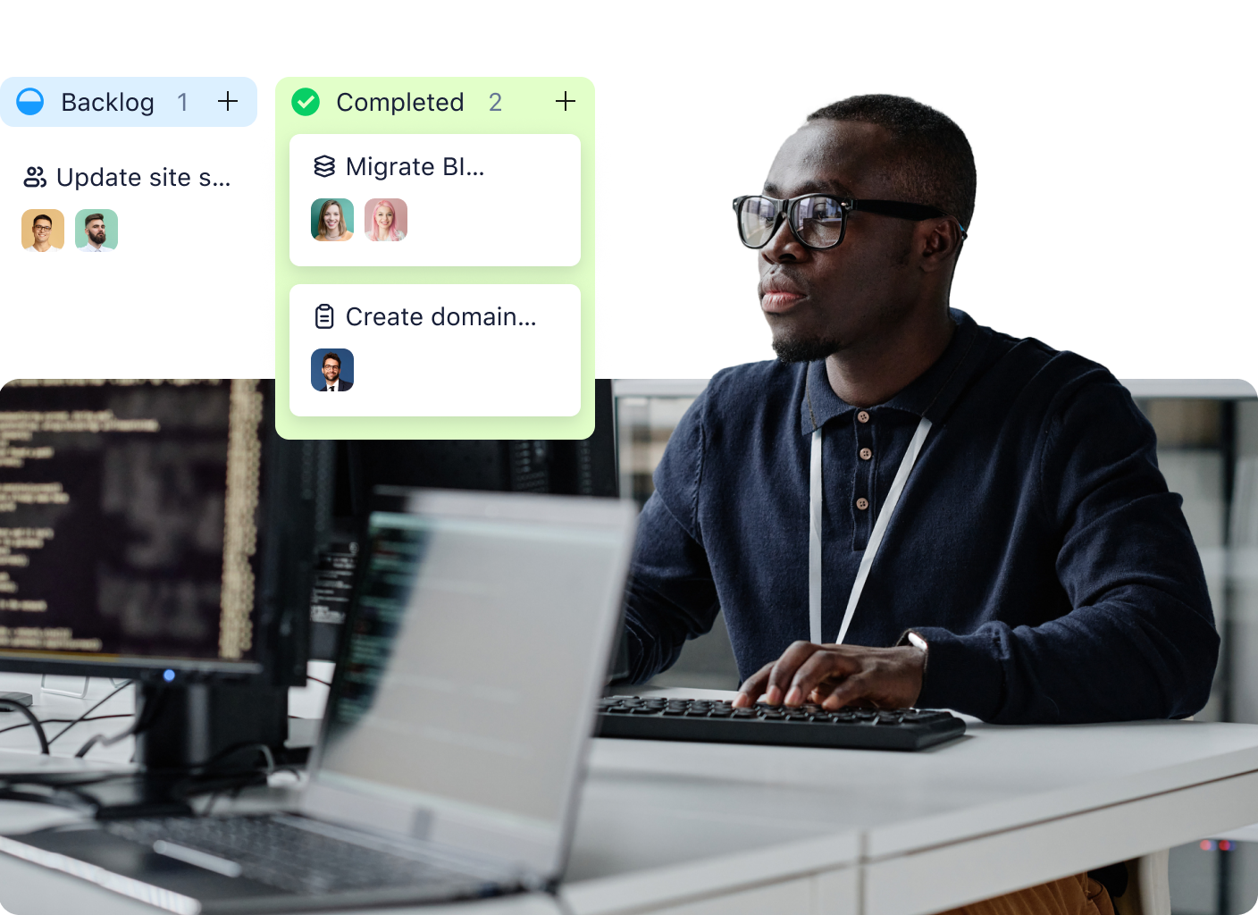 Wrike IT Engineering template dashboard with task list, board view and Gantt chart.