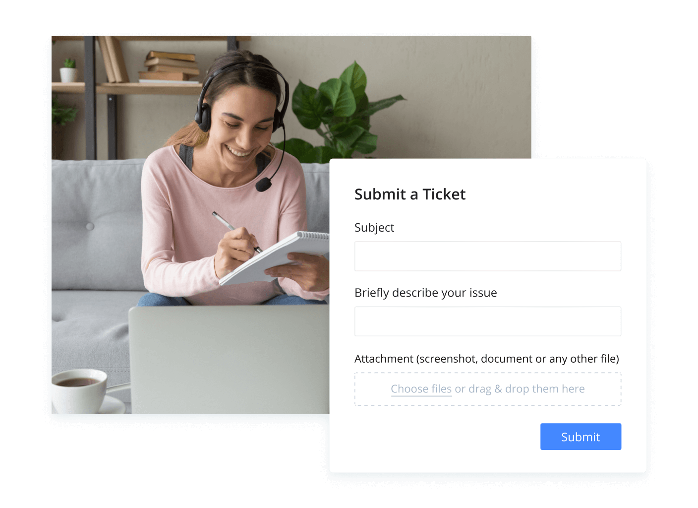 Wrike Support Center screenshot with search bar and contact options.