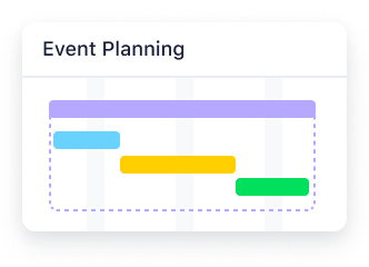 Event planning<br>