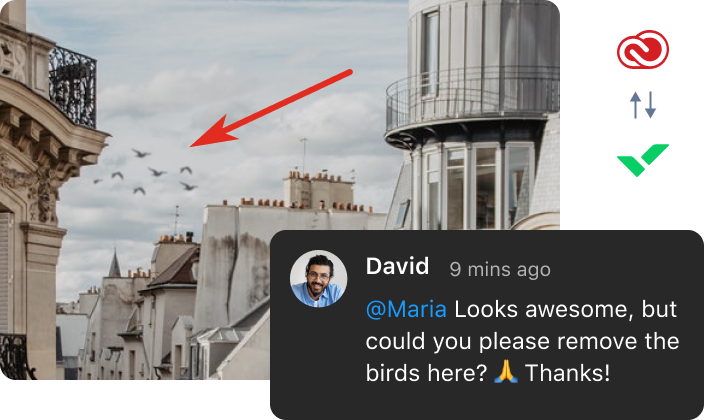 Tooltip for Adobe Creative Cloud integration.