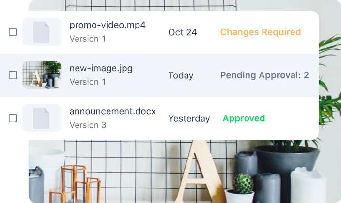 Tooltip icon with Approvals label and green check mark badge.