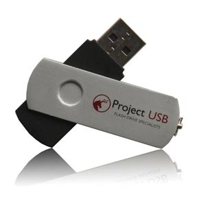 Aluminium Twister USB Flash Drive Aluminium Twist Memory Stick